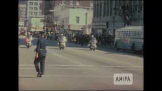 JFK motorcade Dallas TX Nov 221963 • slow motion excerpt from JRY 005 [upl. by Guarino]