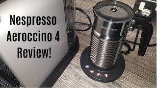 Nespresso Aeroccino 4 Milk Frother Review  Worth upgrading from the Aeroccino 3 [upl. by Stodder662]