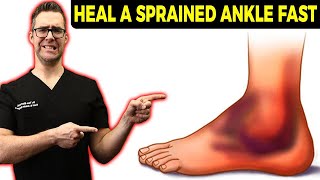 Ankle Sprain Treatment BEST Home Ankle Rehabilitation 2024 [upl. by Fachini691]