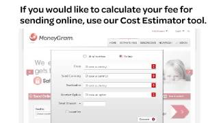 How To Send Money with MoneyGram Moneygram support credit card [upl. by Lliw274]