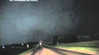 Largest tornado ever recorded 25 miles wide Hallam Nebraska 2004 [upl. by Enilegnave694]