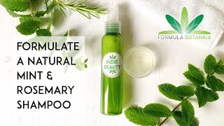 How to Make a Natural Mint amp Rosemary Shampoo [upl. by Quickel]