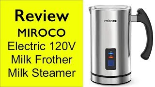 Review Miroco Milk Frother  How to make froth milk at home [upl. by Gayelord96]