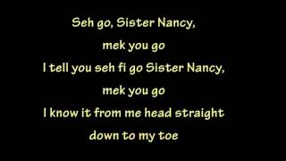 Bam Bam  Sister Nancy lyrics [upl. by Sondra]