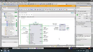 MBCLIENT Modbus function PLC S7 1200 [upl. by Anerehs]