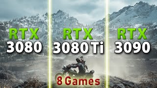 RTX 3080 vs RTX 3080 Ti vs RTX 3090  1440p 4K [upl. by Adle630]