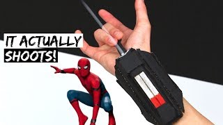 Cardboard SpiderMan Web Shooter That Shoots [upl. by Stempien815]