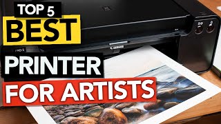 ✅ TOP 5 Best Printer for Art Prints and Artists  2024 guide [upl. by Llehsyar341]