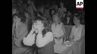 Pandemonium broke out when the Beatles appeared on stage at the Hollywood Bowl before a sellout aud [upl. by Daniell]