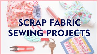 Sewing Projects For Scrap Fabric  Part 2  Thuys Crafts [upl. by Derr]