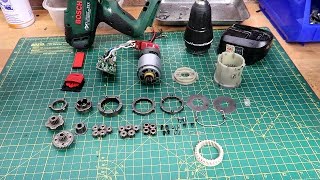 Cordless Drill RestorationRepair Bosch PSB 18 LI2 [upl. by Arimaj340]