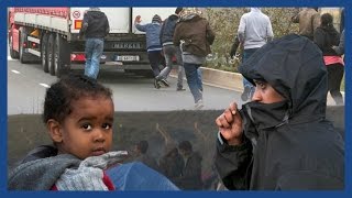 Calais migrants Get to England or die trying  Guardian Docs [upl. by Templeton734]