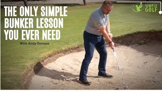 The Only Simple Simple Bunker Lesson You Need [upl. by Ansilme]