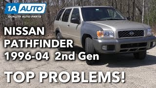 Top 5 Problems Nissan Pathfinder SUV 2nd Generation 199604 [upl. by Torbert]