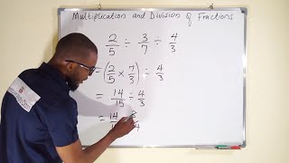 Multiplication And Division Of Fractions [upl. by Winnick]