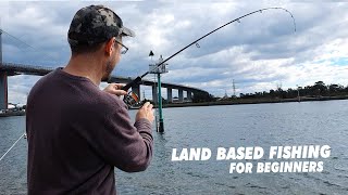 LAND BASED FISHING FOR BEGINNERS [upl. by Edyaj]