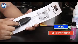 IKEA MILK FROTHER Review amp Battery Installation [upl. by Laurette]