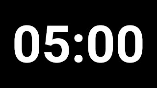 Just 5 Minute Countdown Timer for Slide Keynote Powerpoint [upl. by Severen]