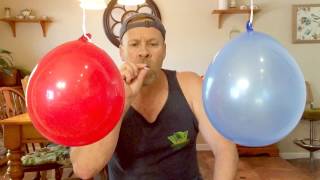 Bernoulli Principle with balloons Experiment [upl. by Stanford]