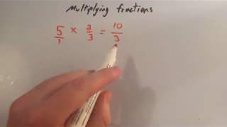 Multiplying Fractions  Corbettmaths [upl. by Malca]