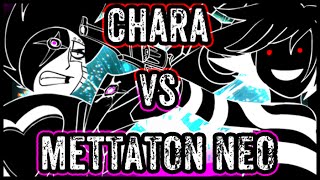 Undertale Shots Chara Vs Mettaton NEO [upl. by Jovia]