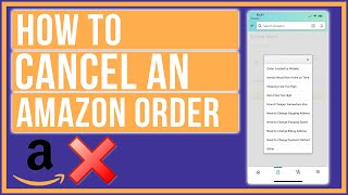 How To Cancel An Amazon Order  Full Refund [upl. by Manbahs36]