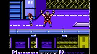 Double Dragon II The Revenge Longplay NES 60 FPS [upl. by Ahterod]