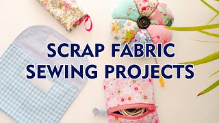 Sewing Projects For Scrap Fabric Part 1  Thuys Crafts [upl. by Wertheimer]