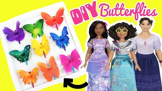 Disney Encanto DIY Paper Butterflies Craft Kit Mirabel Isabella Luisa [upl. by Novyaj191]