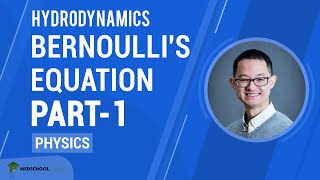 Hydrodynamics – Bernoullis Equation Part 1  MCAT Physics Prep [upl. by Baxy]