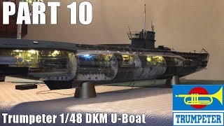 Trumpeter 148 scale DKM Uboat Type VIIC U552 [upl. by Eneloc]