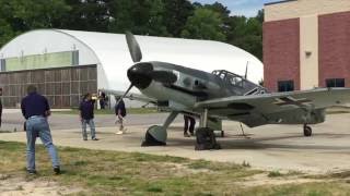 MAM German ME109 Messerschmitt BF 109 First US Flight 52016 [upl. by Aisak15]