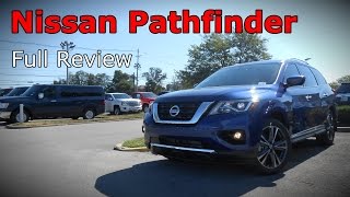 2017 Nissan Pathfinder Full Review  S SV SL amp Platinum [upl. by Sommer337]