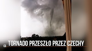 Tornado przeszło przez Czechy Ponad 200 osób rannych są ofiary śmiertelne [upl. by Tabbie]