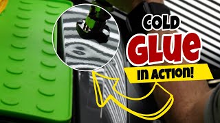 Hail Damage Repair Using Cold Glue  Paintless Dent Repair Training Review [upl. by Killoran]