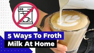 How To Froth Milk At Home Best Milk Frothers Review [upl. by Codd]