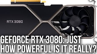 Nvidia GeForce RTX 3080 Review Brute Force Power Delivers Huge Performance [upl. by Adyeren526]