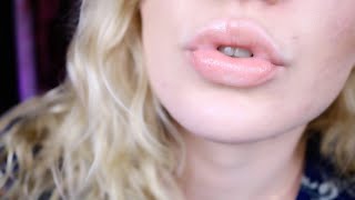 Up close kisses all over ASMR no talking [upl. by Utas]