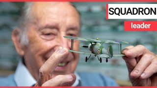 Former RAF engineer has spent 60 years building models of every plane flown by the RAF  SWNS TV [upl. by Ecnadnac881]