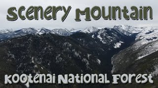 Scenery Mountain  Kootenai National Forest  Libby Montana [upl. by Olympe]