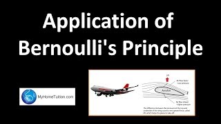 Application of Bernoullis Principle  Pressure [upl. by Aleac]