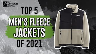 Top 5 Fleece Jackets For Men Of 2021 [upl. by Carrol823]