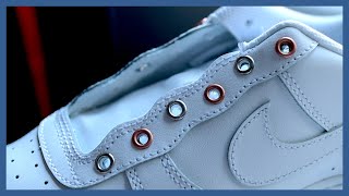 How to Attach EYELETS to Any Shoe  Easy Custom Tip [upl. by Glynda]