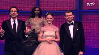 Conchita Wurst wins Eurovision Song Contest 2014 fullHD [upl. by Ydissac]