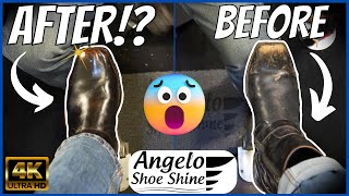 Get Ready To Relax  Angelo Shoe Shine ASMR [upl. by Tedmann]