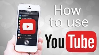 How to use YouTube App Tutorial HD [upl. by Abad]