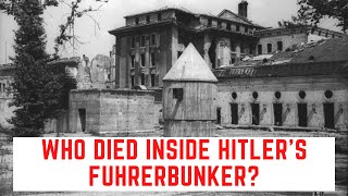 Who Died Inside Hitlers Fuhrerbunker [upl. by Ritter452]