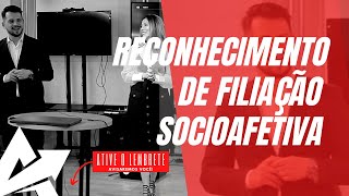 DIREITO DE FAMÍLIA Reconhecimento de filiação socioafetiva [upl. by Finnigan664]