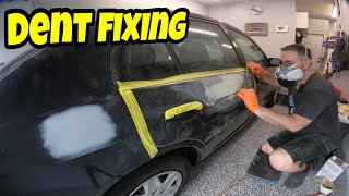 Fixing Car Dents in your Garage [upl. by Lexis497]