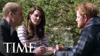 Princes William amp Harry Talk To Princess Kate About Losing Their Mom  TIME [upl. by Eural812]